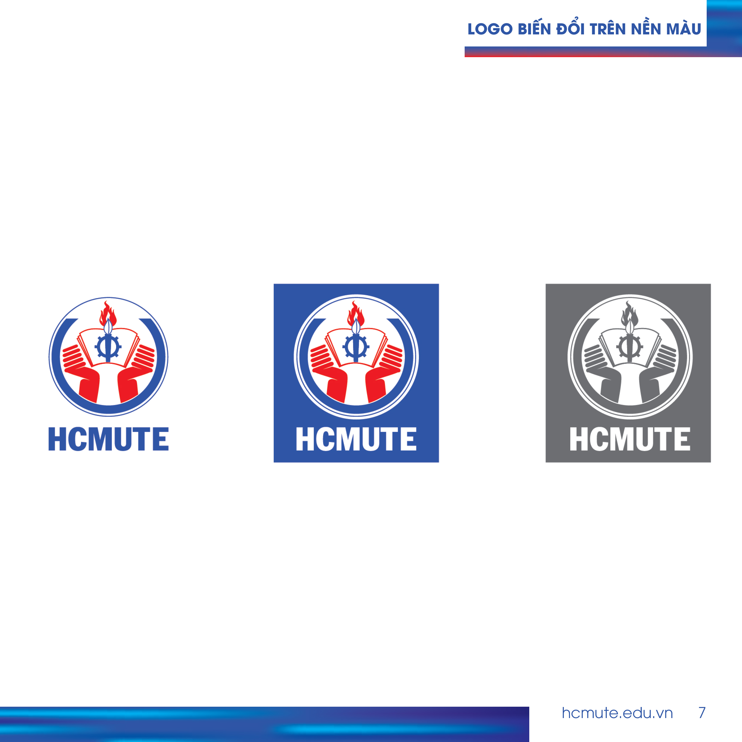 Thiết kế logo trường đại học sư phạm kỹ thuật tp hcm độc đáo và chuyên nghiệp